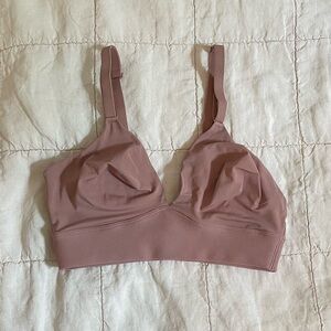 Harper Wilde Bliss Triangle Bralette in Mauve, size Medium